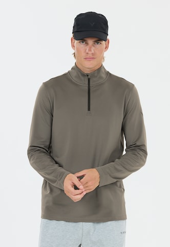 Virtus Midlayer 'Ming' in Grau: Vorderseite