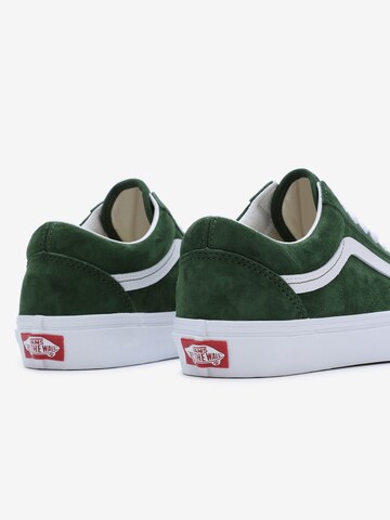 Baskets basses 'Old Skool' VANS en vert