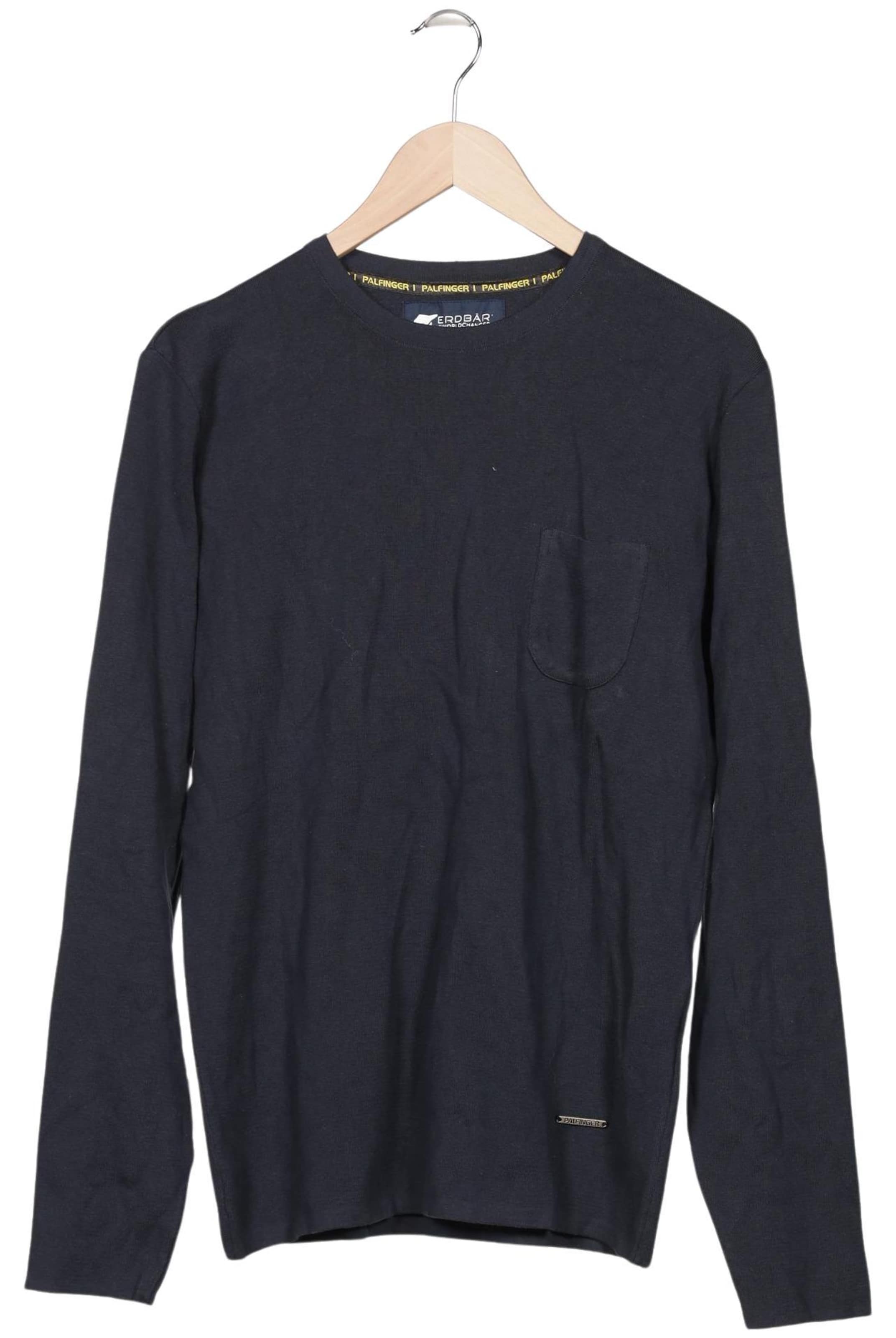 Erdbär Pullover L in Blau: Vorderseite