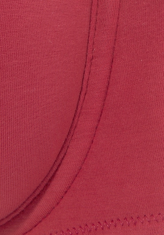 PETITE FLEUR T-shirt Podprsenka – červená