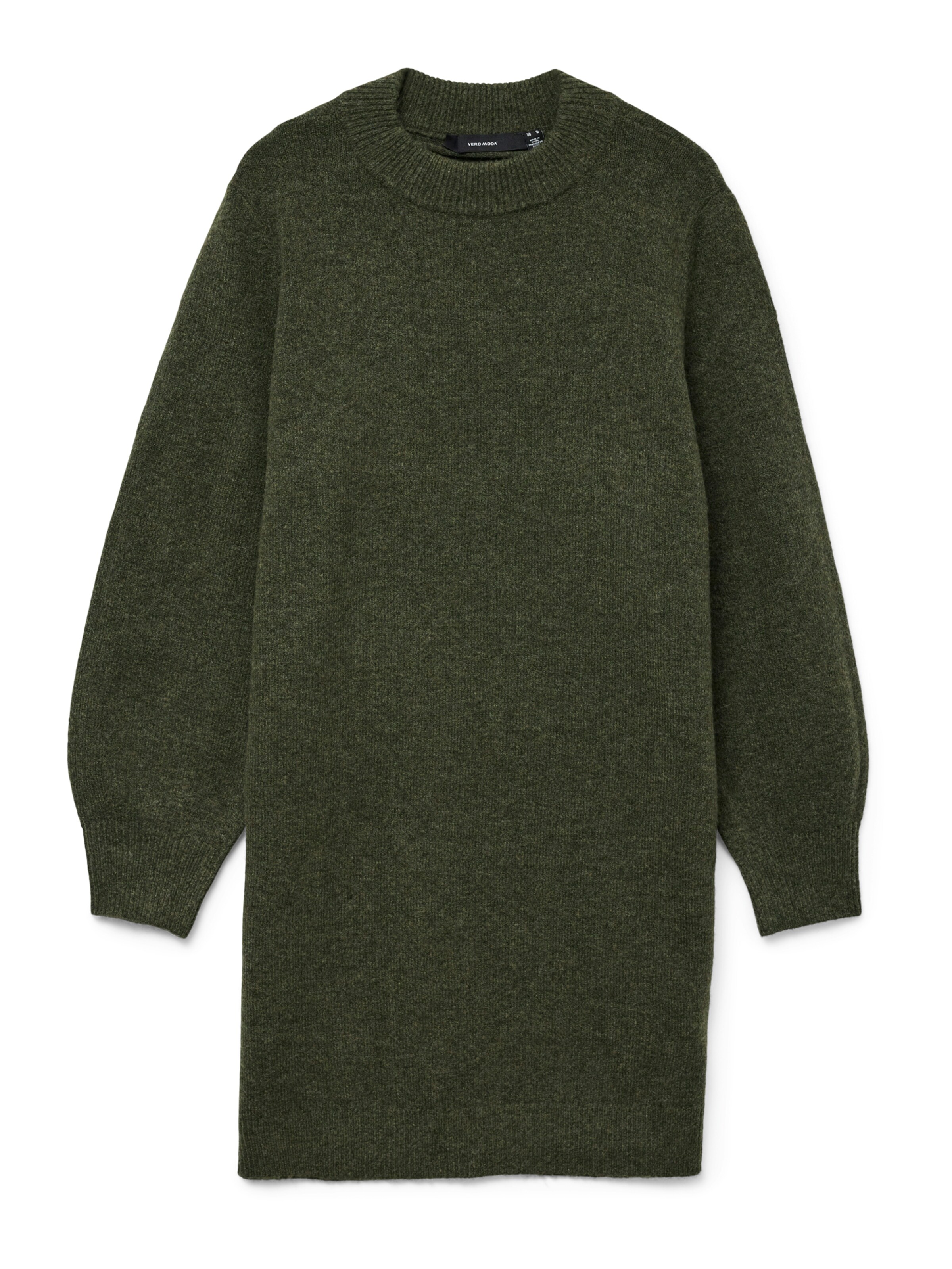 VERO MODA Gebreide jurk 'VMBESTI' in Groen: voorkant