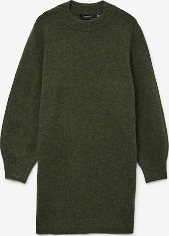 VERO MODA Gebreide jurk 'VMBESTI' in Groen: voorkant