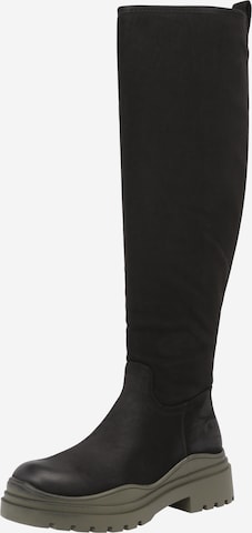 Dockers by Gerli Over the Knee Boots in Black: front