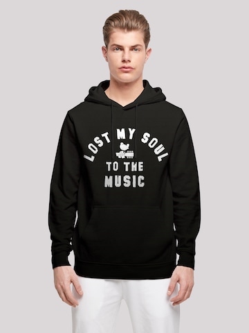 F4NT4STIC Sweatshirt in Black: front