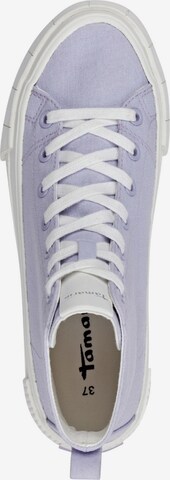 TAMARIS High-Top Sneakers in Purple