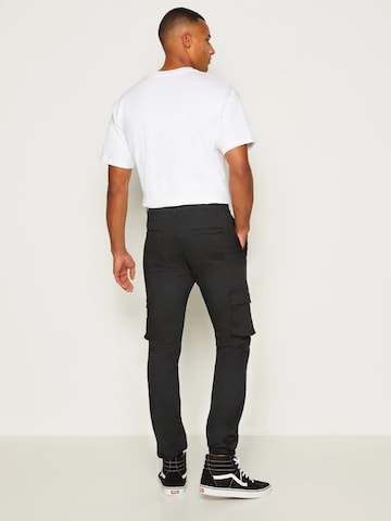 Denim Project regular Bukser ' CARGO PANT ' i sort