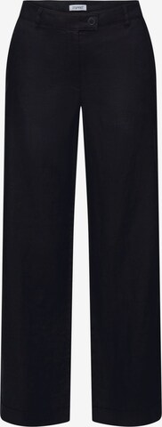 Wide Leg Pantalon ESPRIT en noir : devant