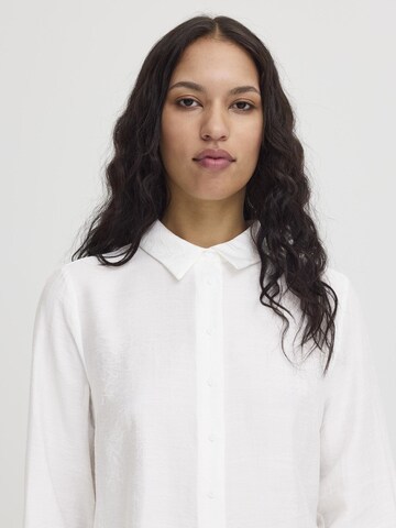 Chemisier 'WILMA' ICHI en blanc
