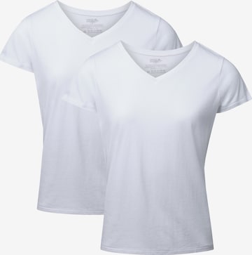 T-shirt DANISH ENDURANCE en blanc : devant