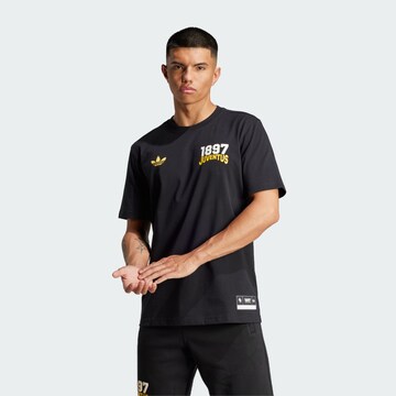ADIDAS ORIGINALS T-Shirt 'Juventus Turin VRCT' in Schwarz: Vorderseite
