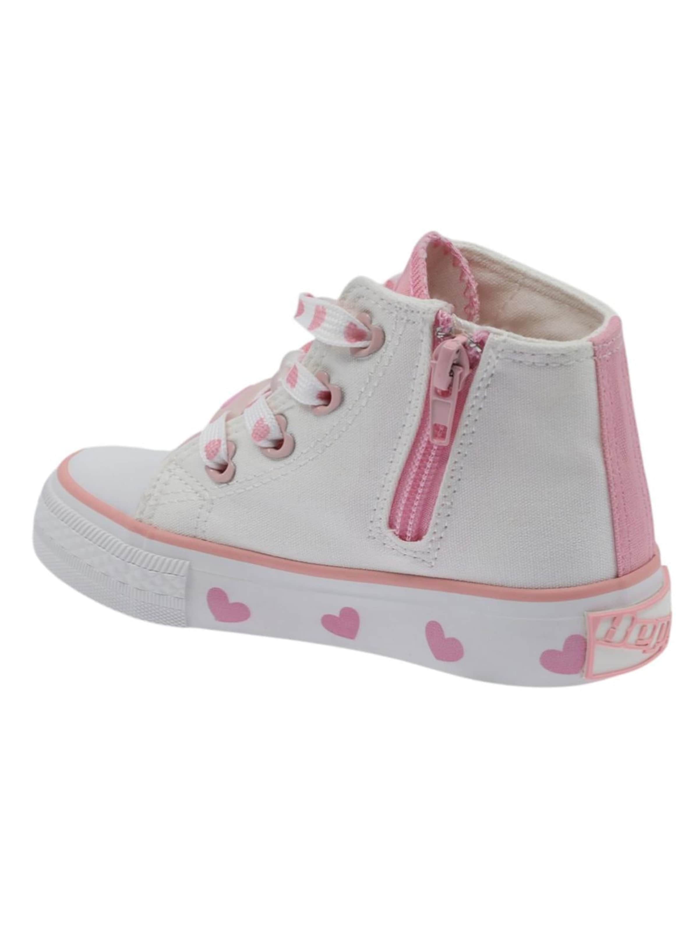 Beppi Sneaker 'Canvas Boot' in Weiß