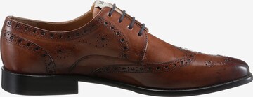 MELVIN & HAMILTON Lace-Up Shoes 'Budapester' in Brown