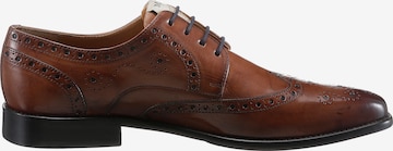 MELVIN & HAMILTON Lace-Up Shoes 'Budapester' in Brown