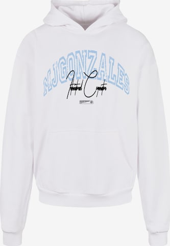 Sweat-shirt MJ Gonzales en blanc : devant