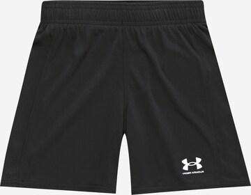 UNDER ARMOUR Regular Sportbroek in Zwart: voorkant