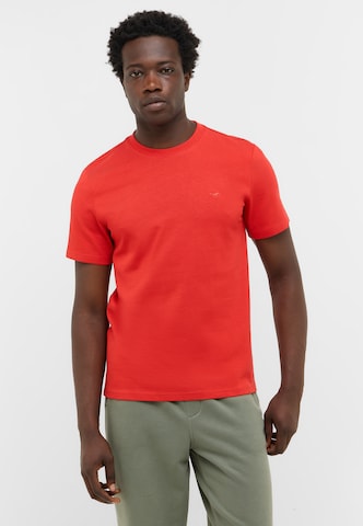 MUSTANG T-Shirt 'Austin' in Rot: Vorderseite
