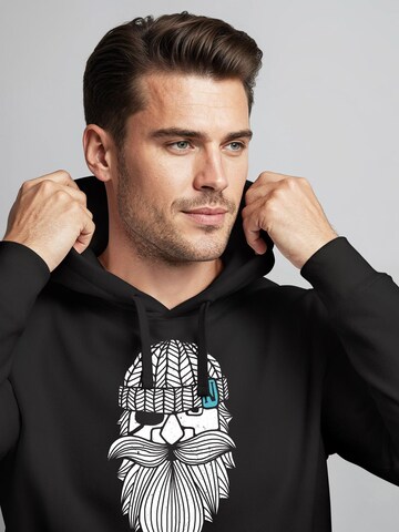 Neverless Sweatshirt 'Sailor Captain' in Black