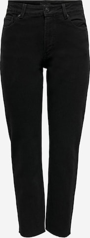 ONLY Regular Jeans 'Emily' in Zwart: voorkant