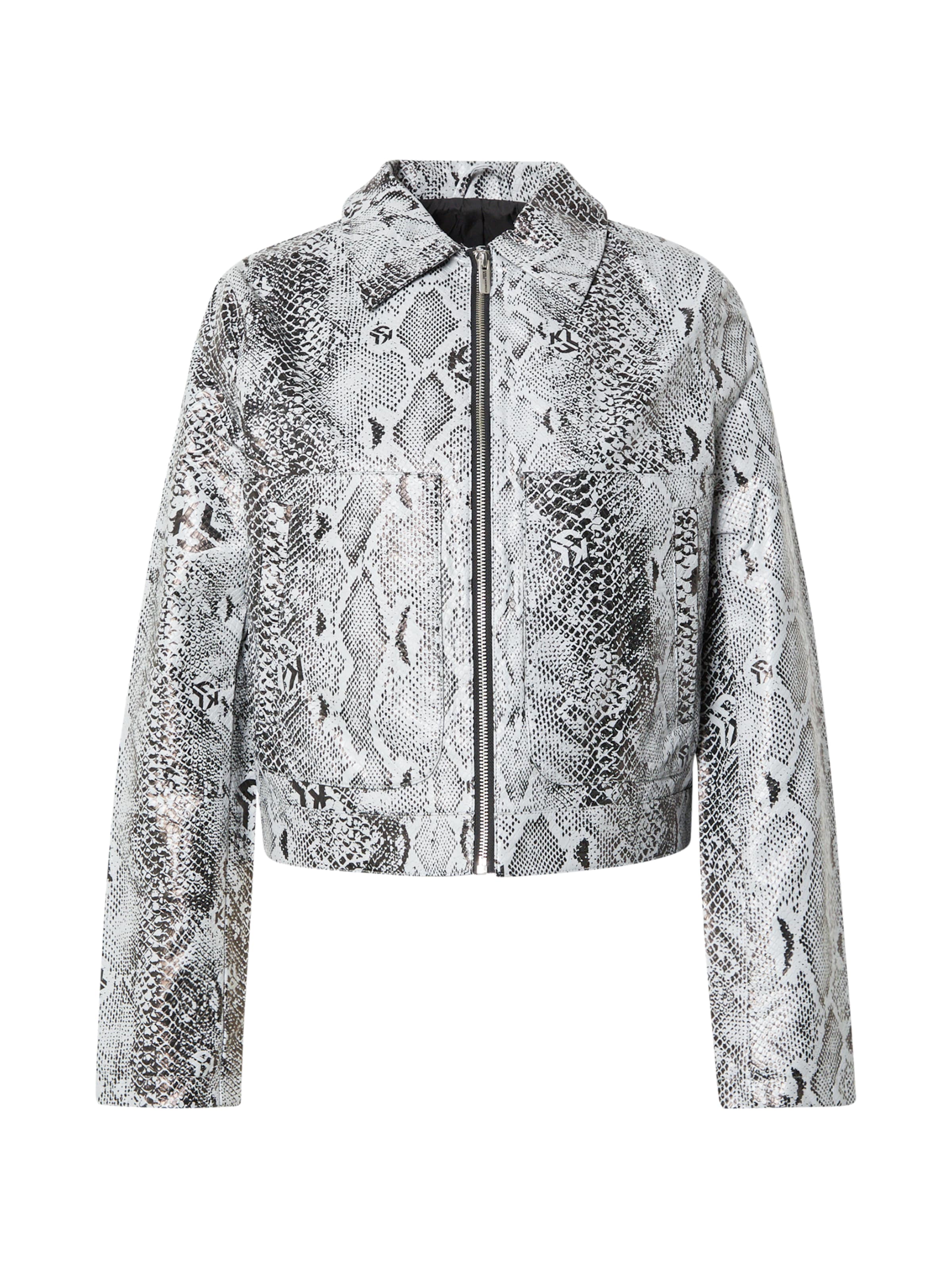 KARL LAGERFELD JEANS Övergångsjacka i grå: framsida