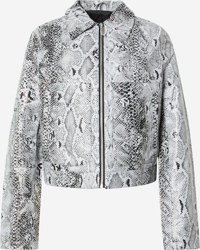 KARL LAGERFELD JEANS Übergangsjacke in grau / schwarz, Produktansicht