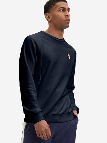 FILA Sweatshirt 'LOCKWISCH' in Blauw: voorkant