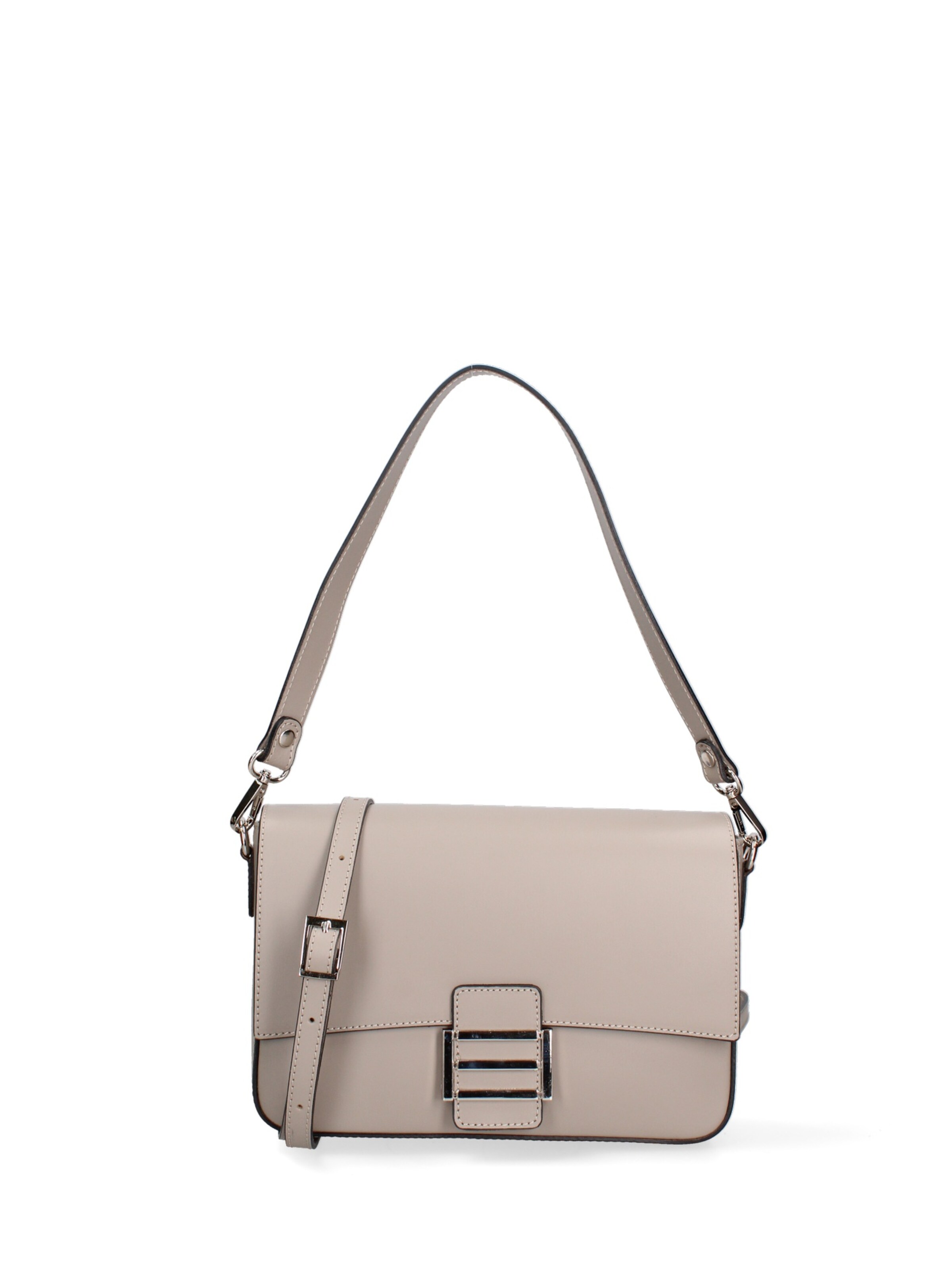 Sac bandoulière Gave Lux en beige : devant