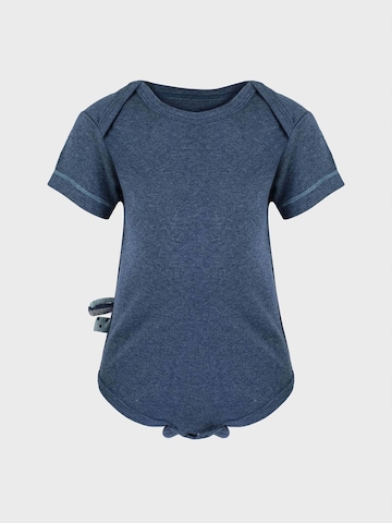 OrganicEra Romper/Bodysuit 'OrganicEra Organic Baby S/S Bodysuit' in Blue: front