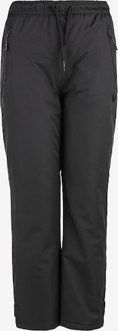 Whistler Regular Workout Pants 'Fandango' in Black: front