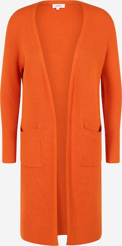 s.Oliver Strickjacke in Orange: predná strana