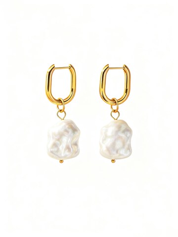 Nemomatheo Earrings 'Marea' in White: front