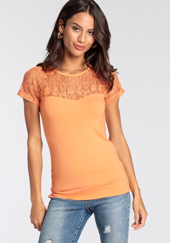 MELROSE T-Shirt in Orange: predná strana
