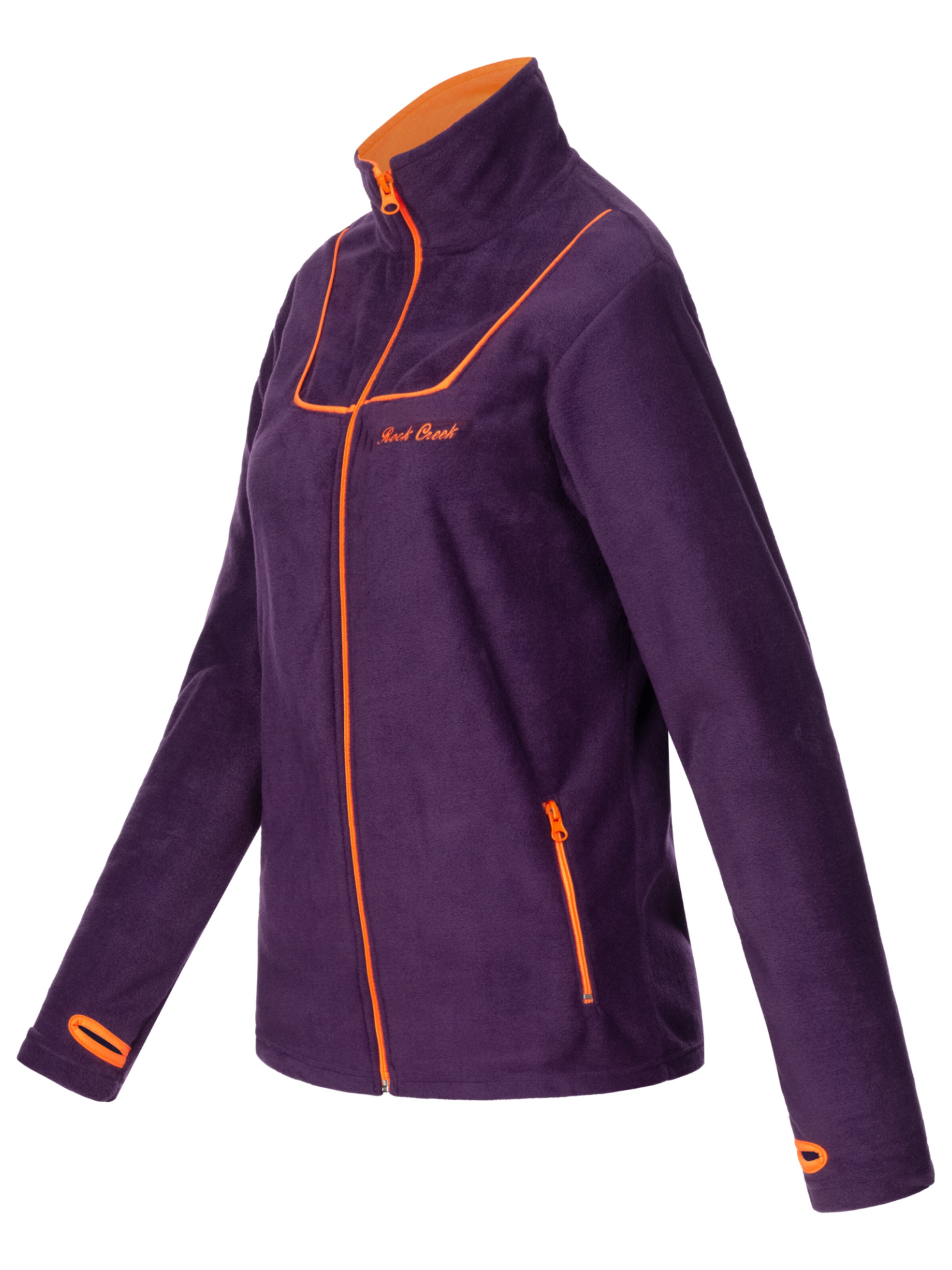 Rock Creek Fleecejacke in Lila