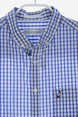 PEAK PERFORMANCE Button Up Shirt in S in Blue