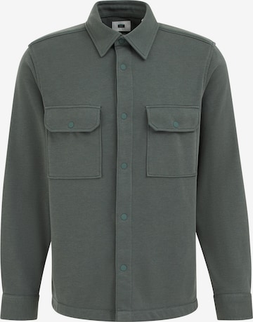 žalia WE Fashion Demisezoninė striukė: priekis