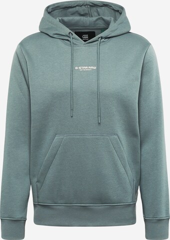 G-Star RAW Sweatshirt in Groen: voorkant