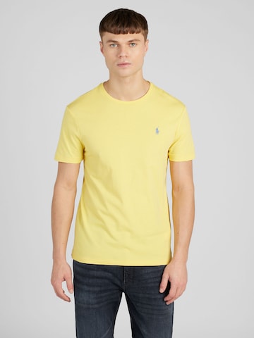 Polo Ralph Lauren Regular fit Μπλουζάκι σε κίτρινο: μπροστά
