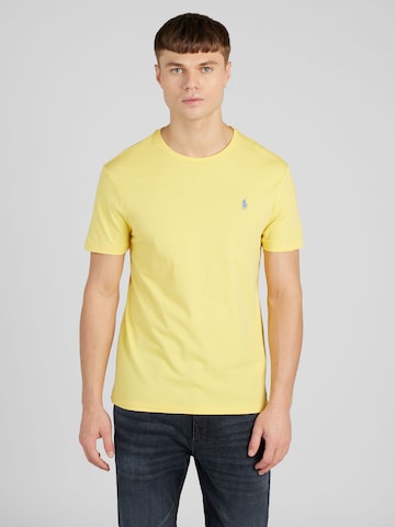 Coupe regular T-Shirt Polo Ralph Lauren en jaune : devant