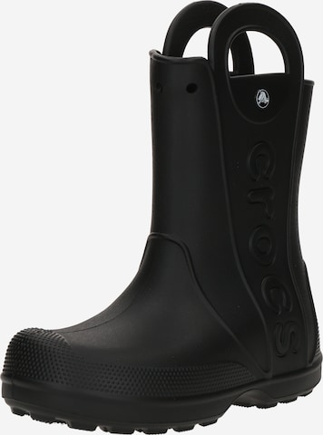 Crocs Rubber Boots 'Handle It Rain' in Black: front