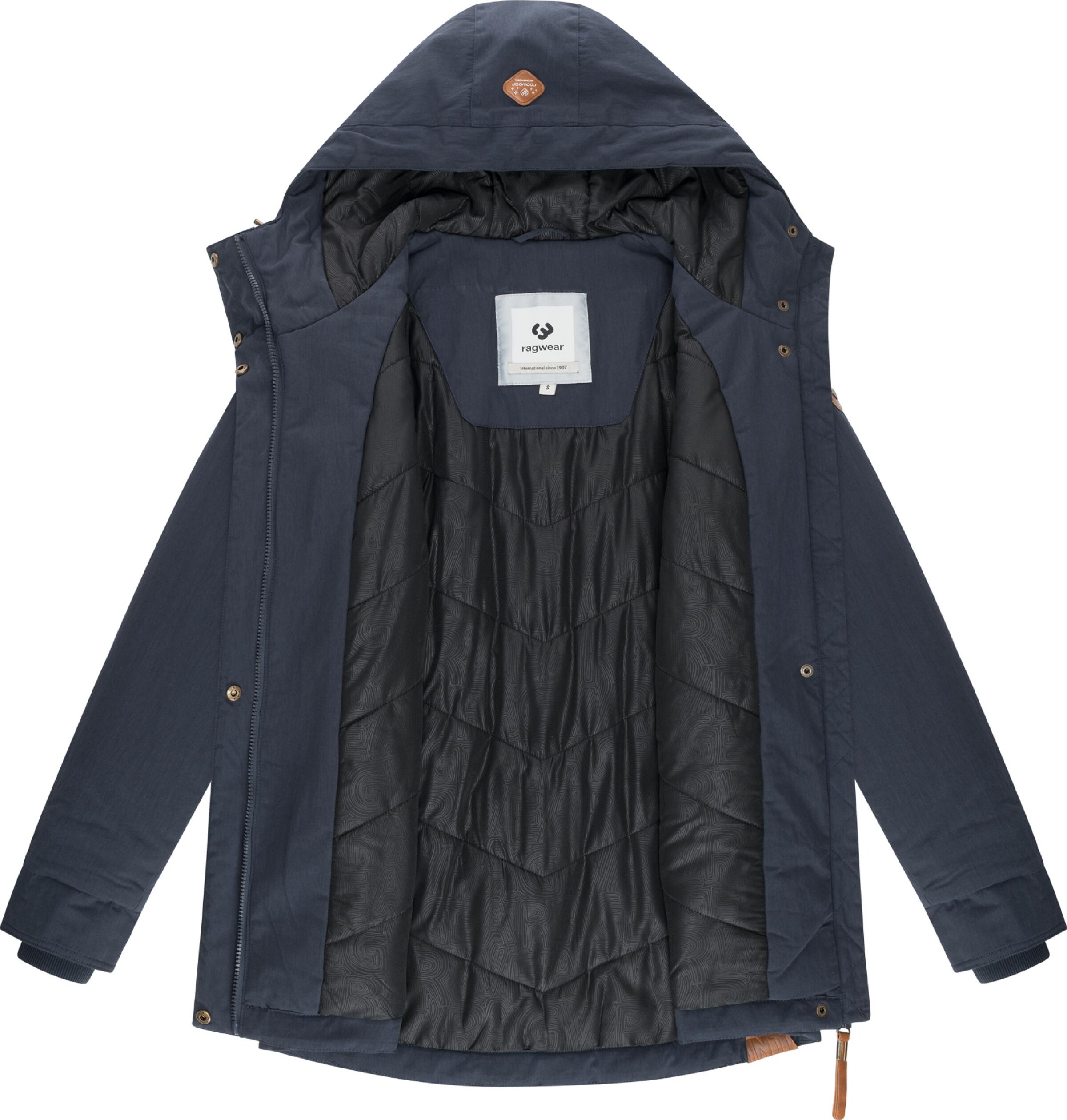 Ragwear Winterjas 'Monadena' in Blauw