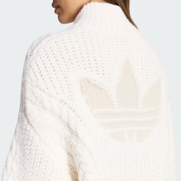 ADIDAS ORIGINALS - Casaco de malha 'Firebird' em branco