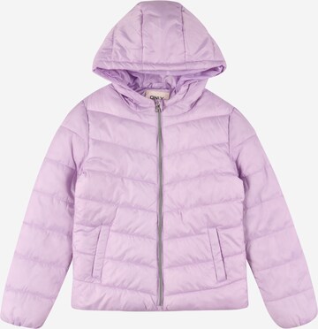 Veste mi-saison 'Tanea' KIDS ONLY en violet : devant