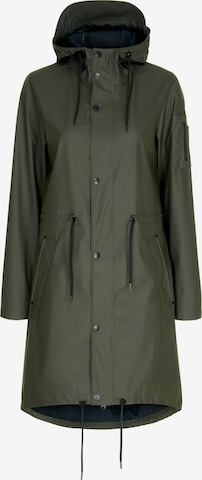 Notyz Raincoat in Green: front