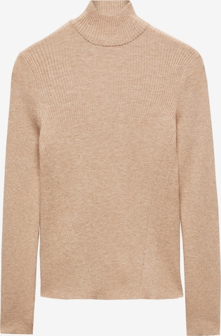 MANGO Sweater in Brown: front
