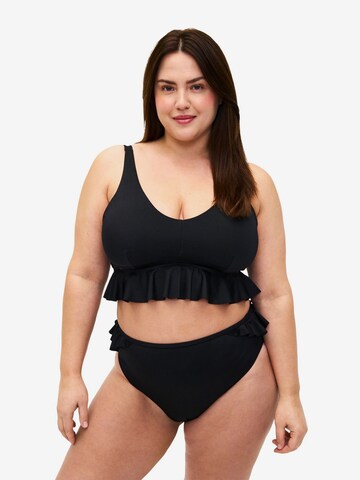 Swim by Zizzi Bikinitrusse 'SENYA' i sort: forside