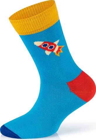 Happy Socks Socken 'Into the Space-Alien' in Mischfarben