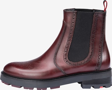 Chelsea Boots LLOYD en rouge : devant