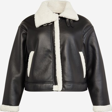 PIECES Curve Winter jacket 'JANELLE' in Black: front