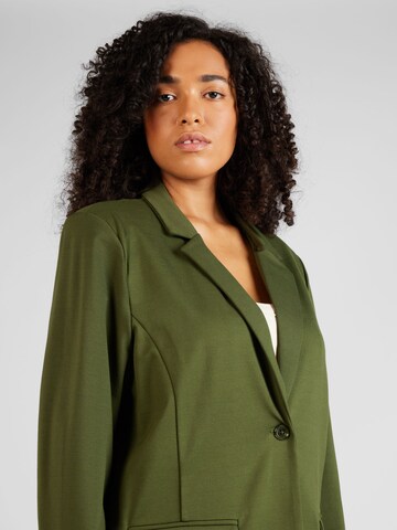 Fransa Curve Blazer in Green