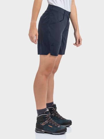 Regular Pantalon outdoor 'Smue' Schöffel en bleu