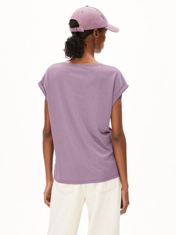 T-shirt ARMEDANGELS en violet